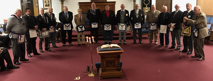 Past Masters Honored