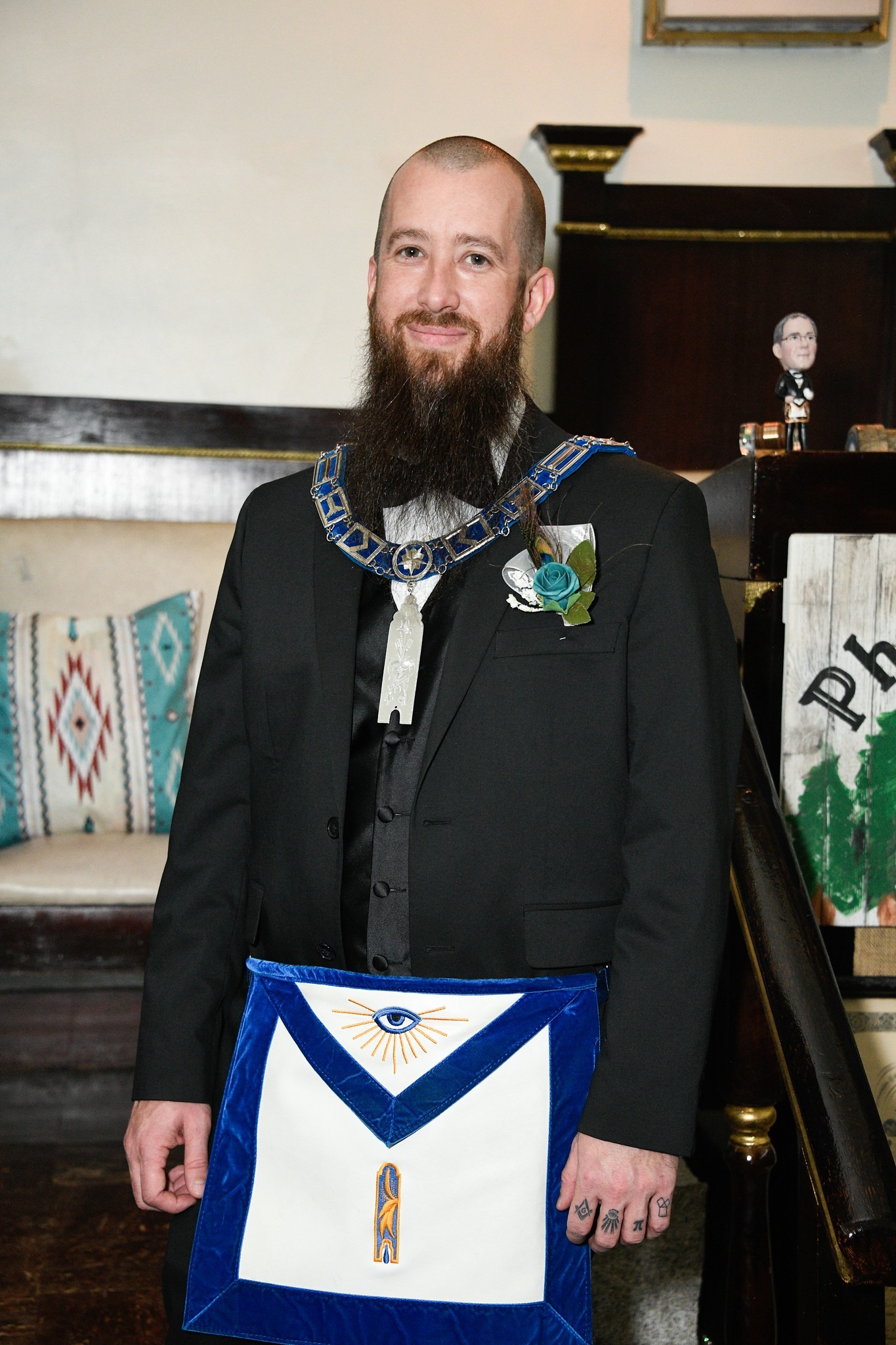 2024 Junior Warden of Phoenix Lodge, Brother Benjamin Fuller