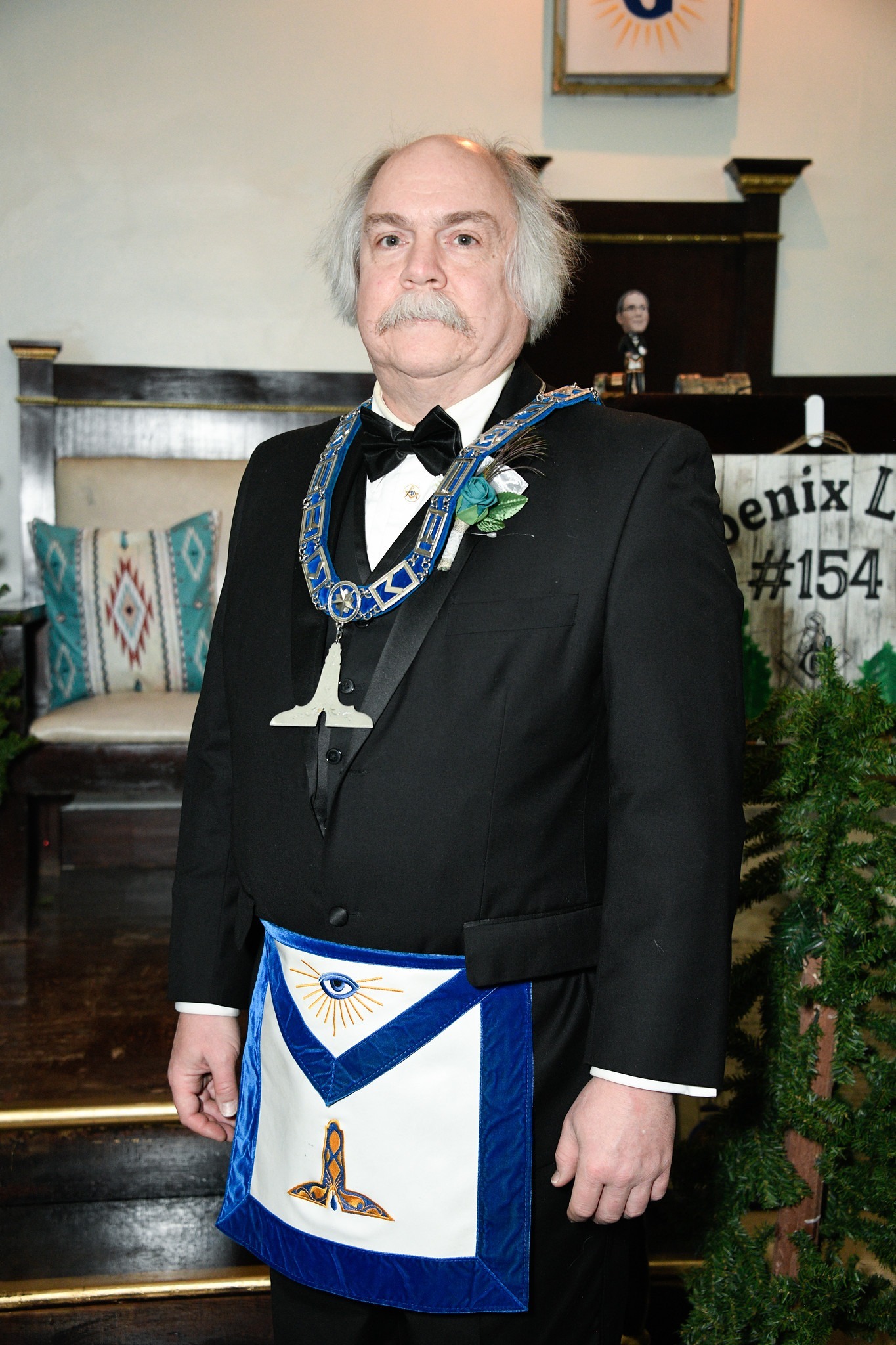 2024 Senior Warden of Phoenix Lodge, VWB Bill Cooper