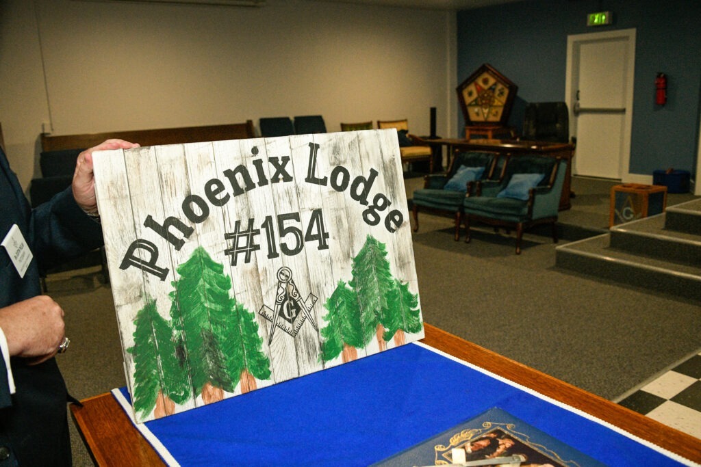 Phoenix Lodge #154 Sign