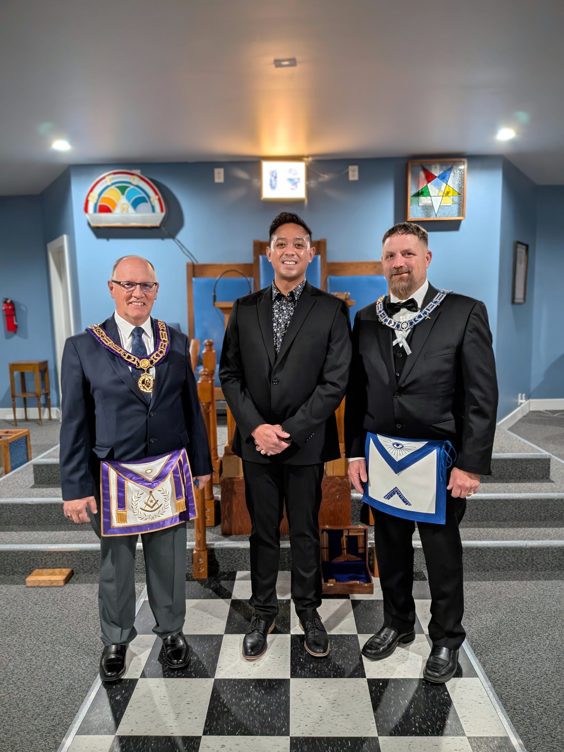 Brother Christopher Mendoza-Truong Raised as a Master Mason