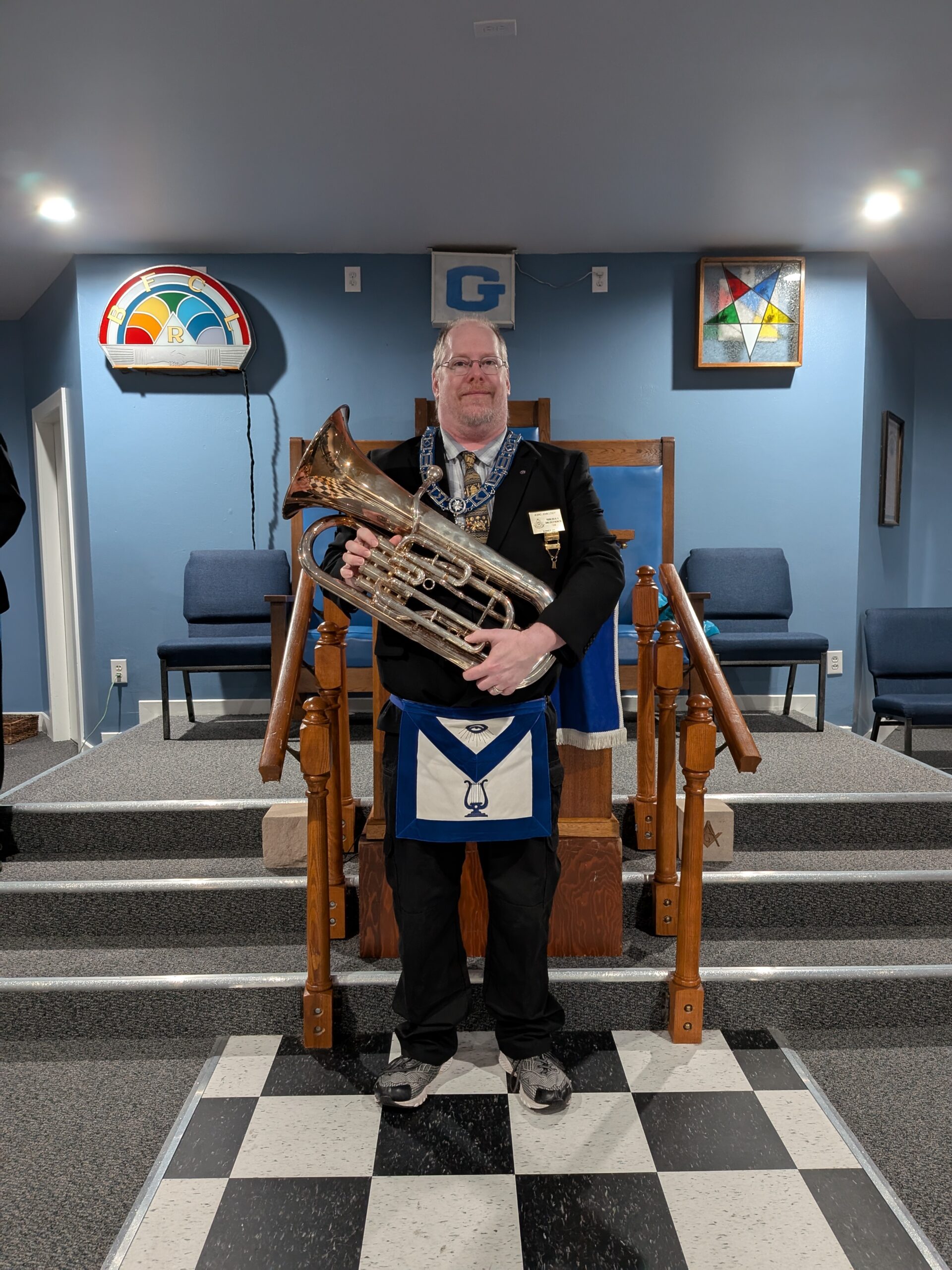 2025 Musician of Phoenix Lodge, WB John Losey