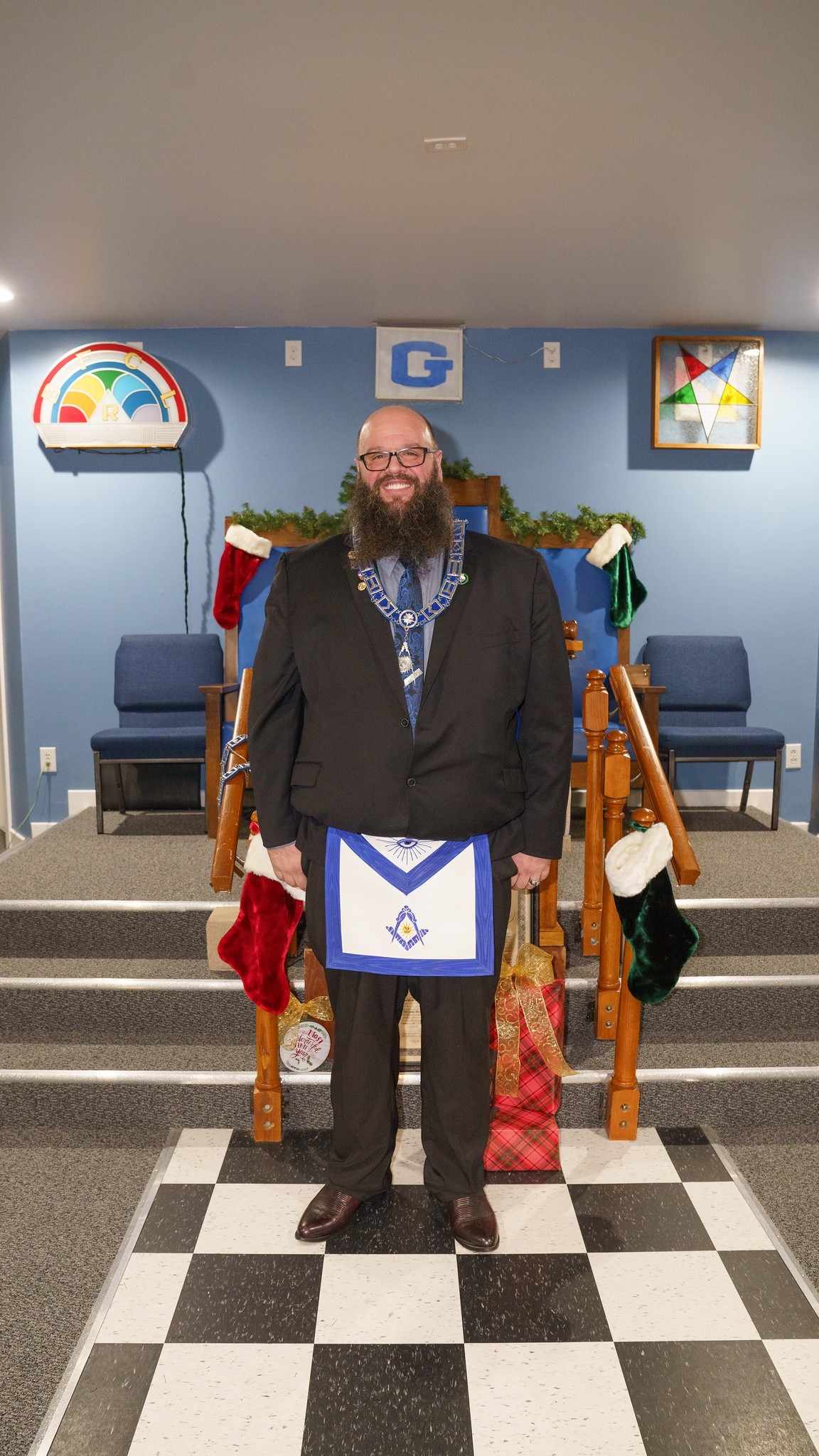 2025 Senior Deacon of Phoenix Lodge, Brother Jason Sams