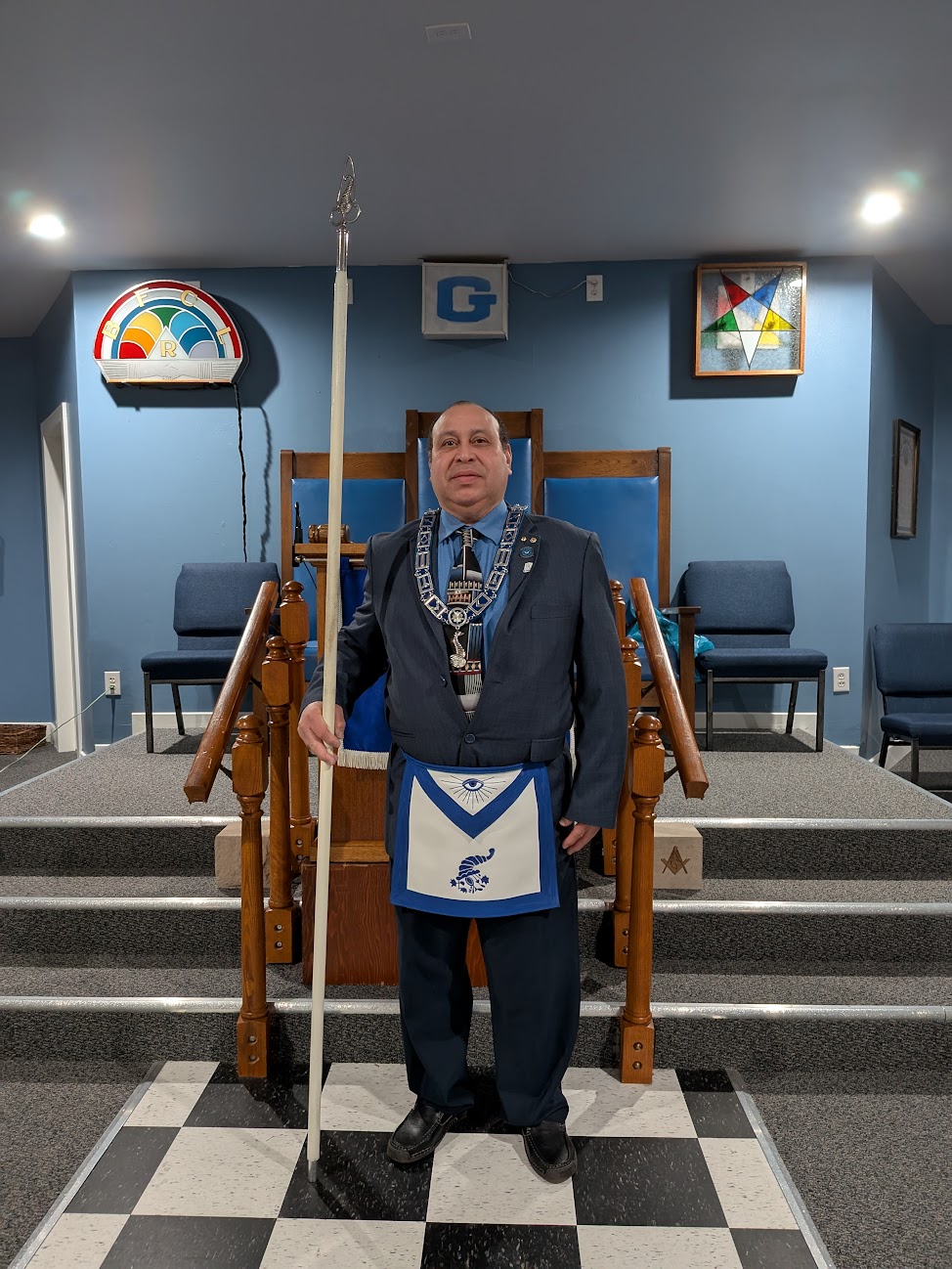 2025 Senior Steward of Phoenix Lodge, Brother Carlos Cepeda