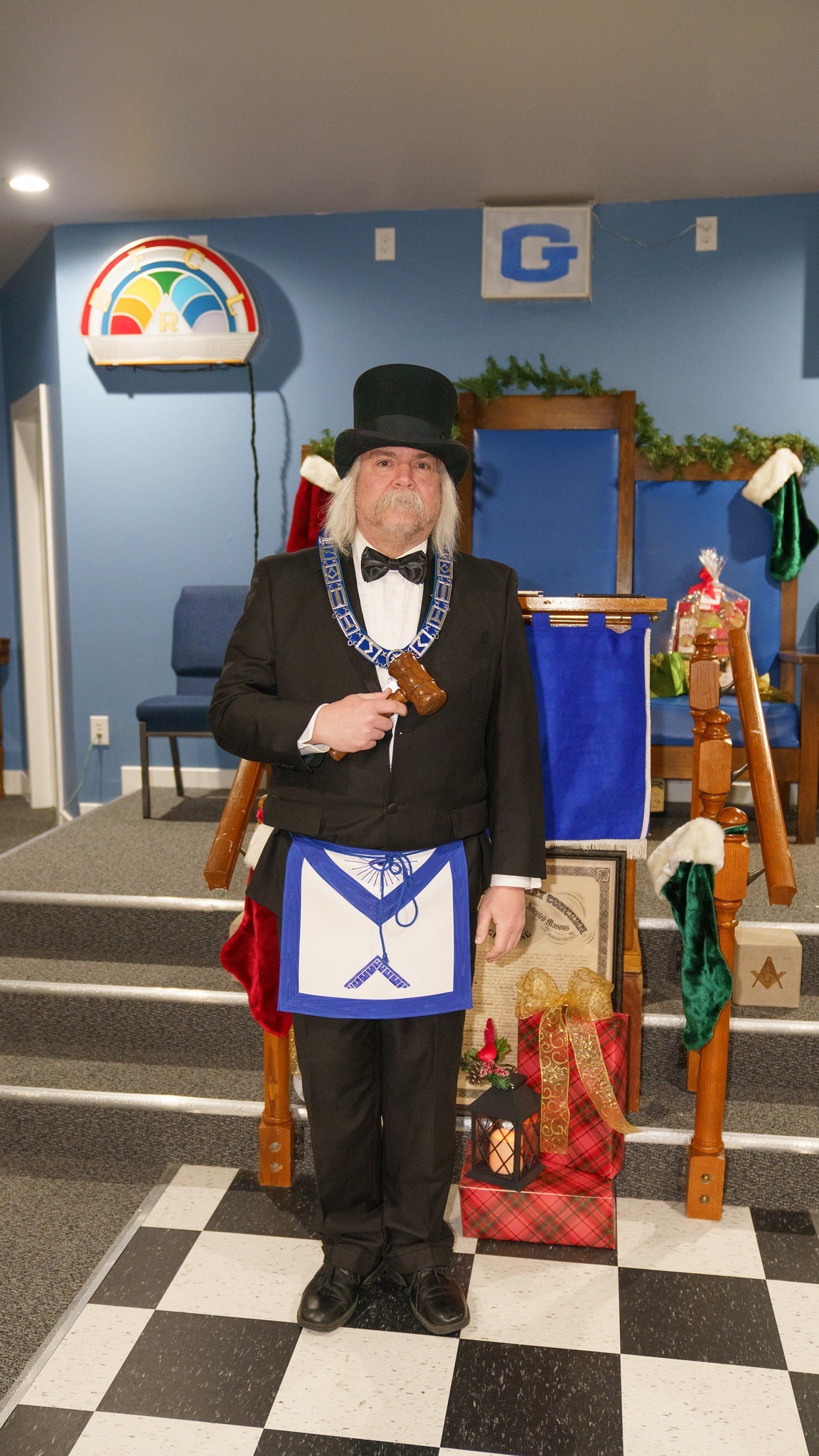 2025 Worshipful Master of Phoenix Lodge, VW Bill Cooper