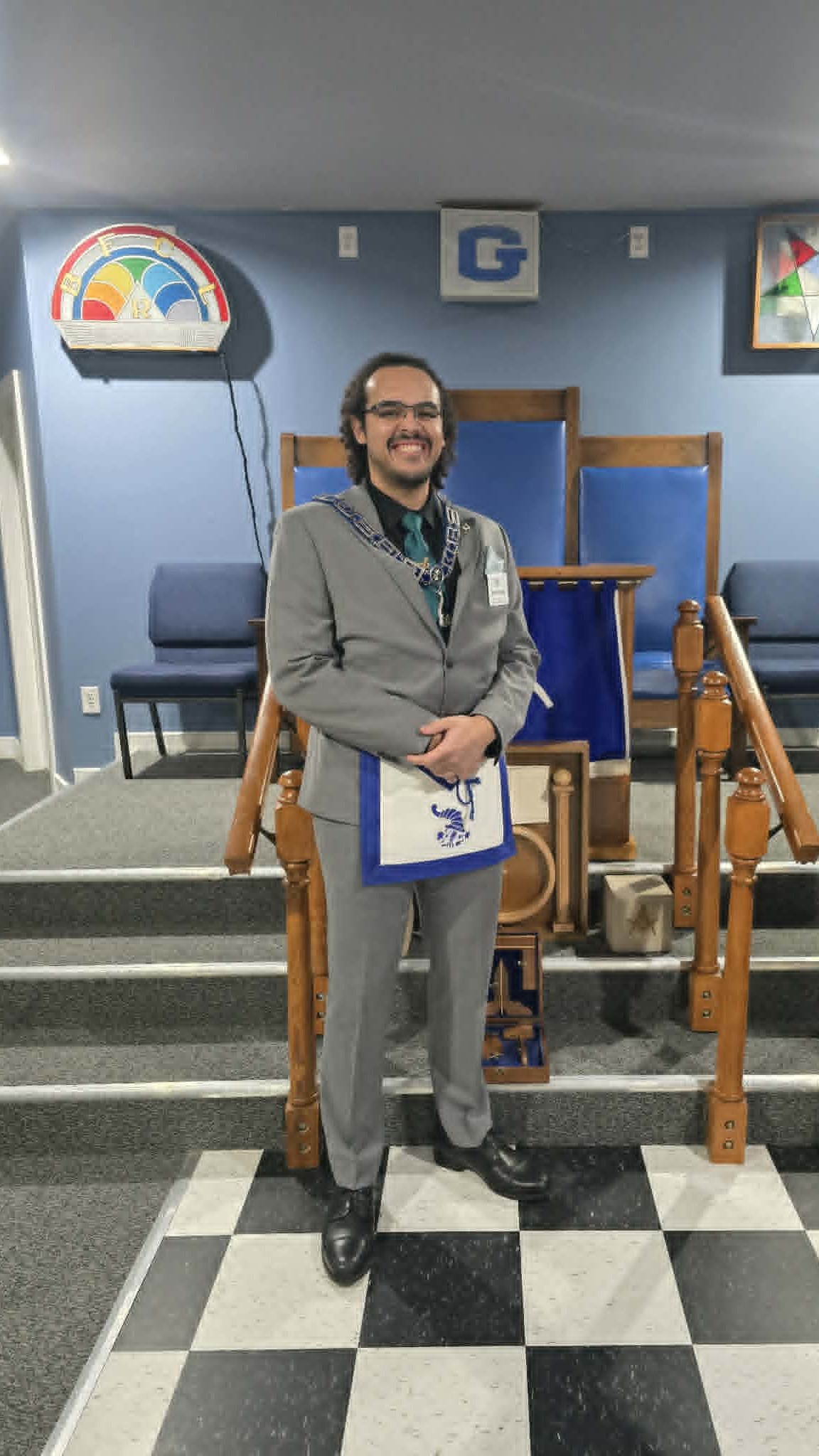 2026 Junior Steward of Phoenix Lodge, Brother Cameron Lewis