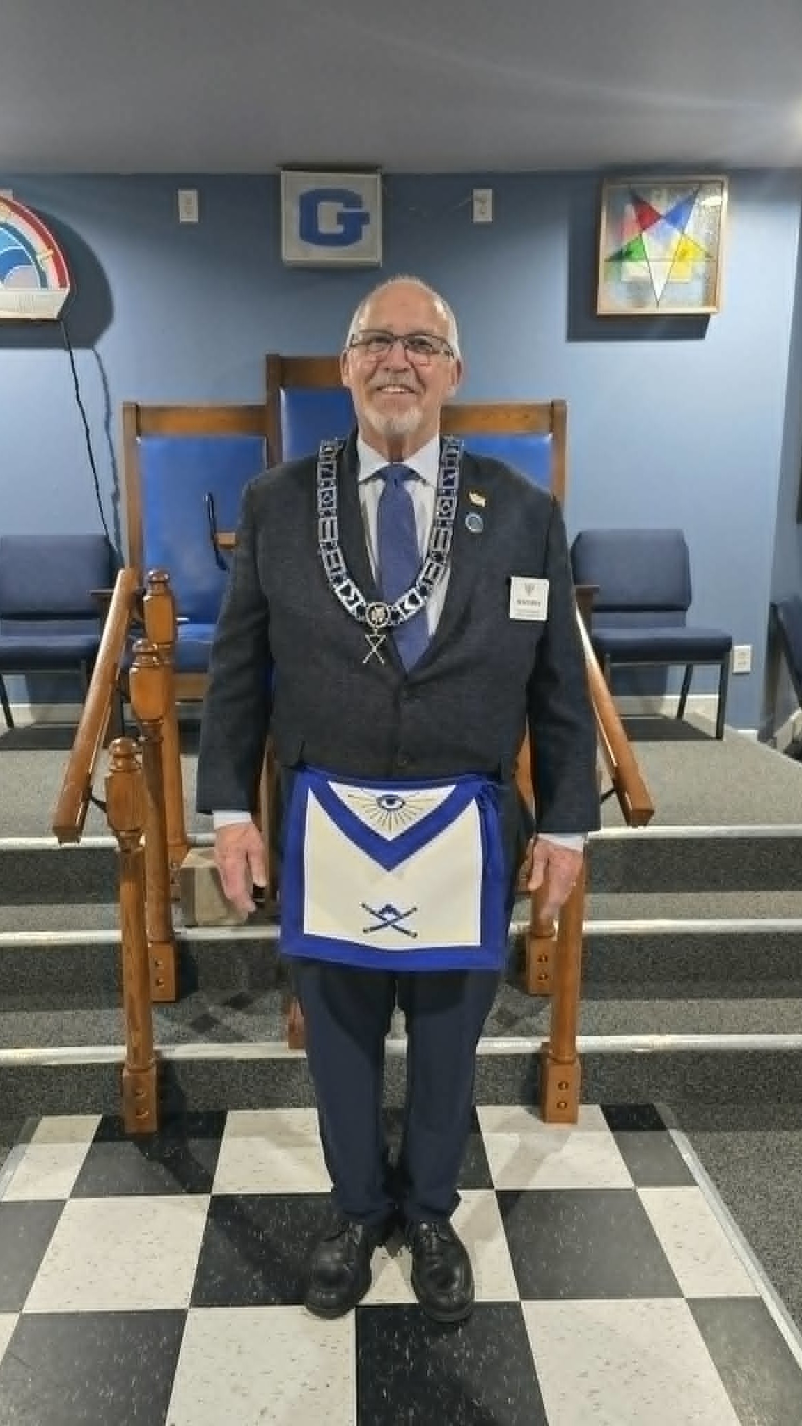 2026 Marshal of Phoenix Lodge, Worshipful Brother David Arnold