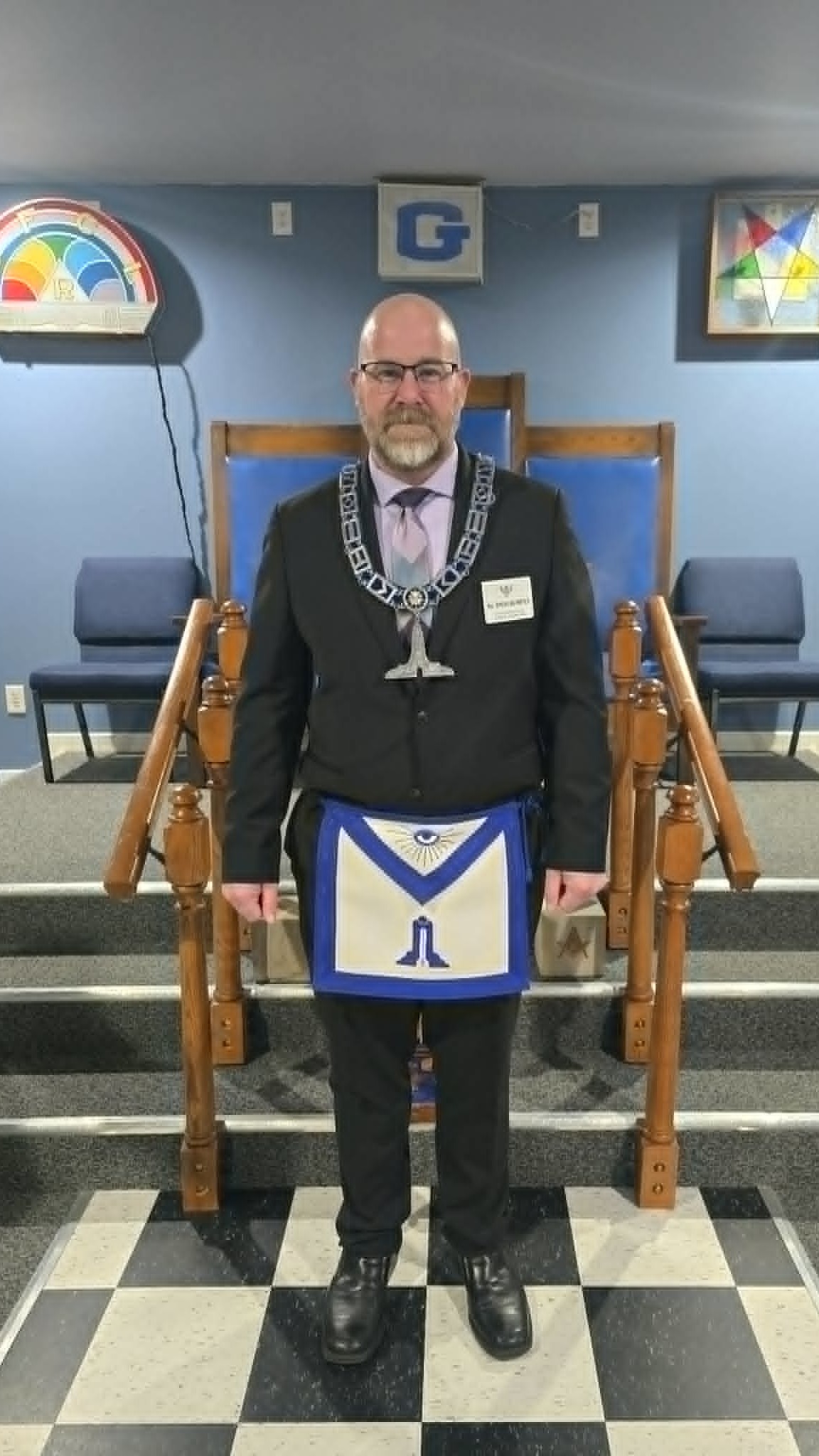 2026 Senior Warden of Phoenix Lodge, Brother Jeremy Wehmeyer