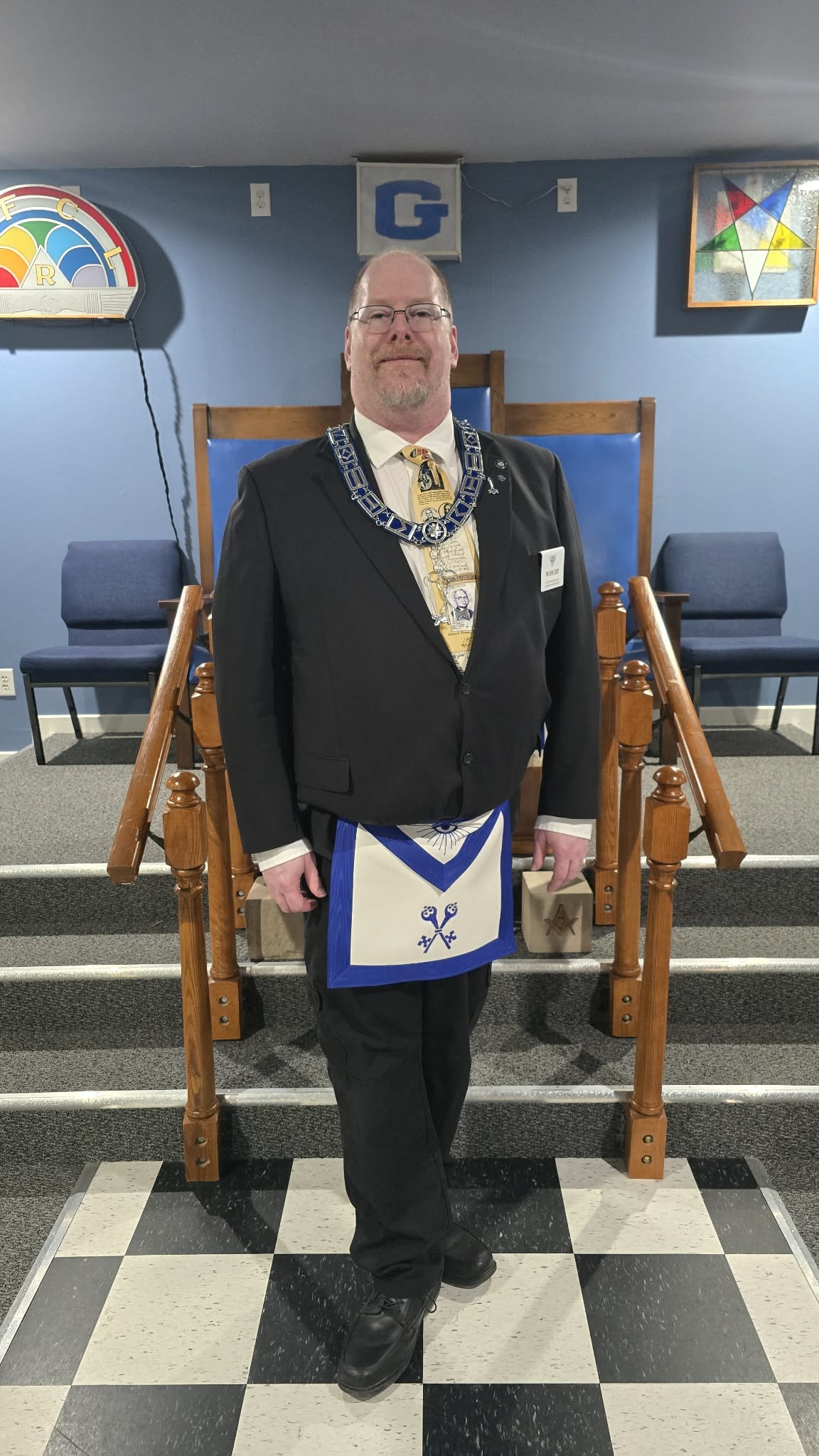 2026 Treasurer of Phoenix Lodge, Worshipful Brother John Losey